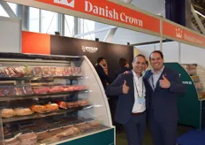 Cenan Gündüz en Matthijs van Caldenborgh van Danish Crown, producent van biologisch varkensvlees.